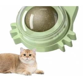 Catnip Balls Funny Lickable Cat Snack Catnip Balls Kitten Playing Chewing Cleaning Teeth Toy For Small Medium Cats pet supplies