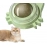 Catnip Balls Funny Lickable Cat Snack Catnip Balls Kitten Playing Chewing Cleaning Teeth Toy For Small Medium Cats pet supplies